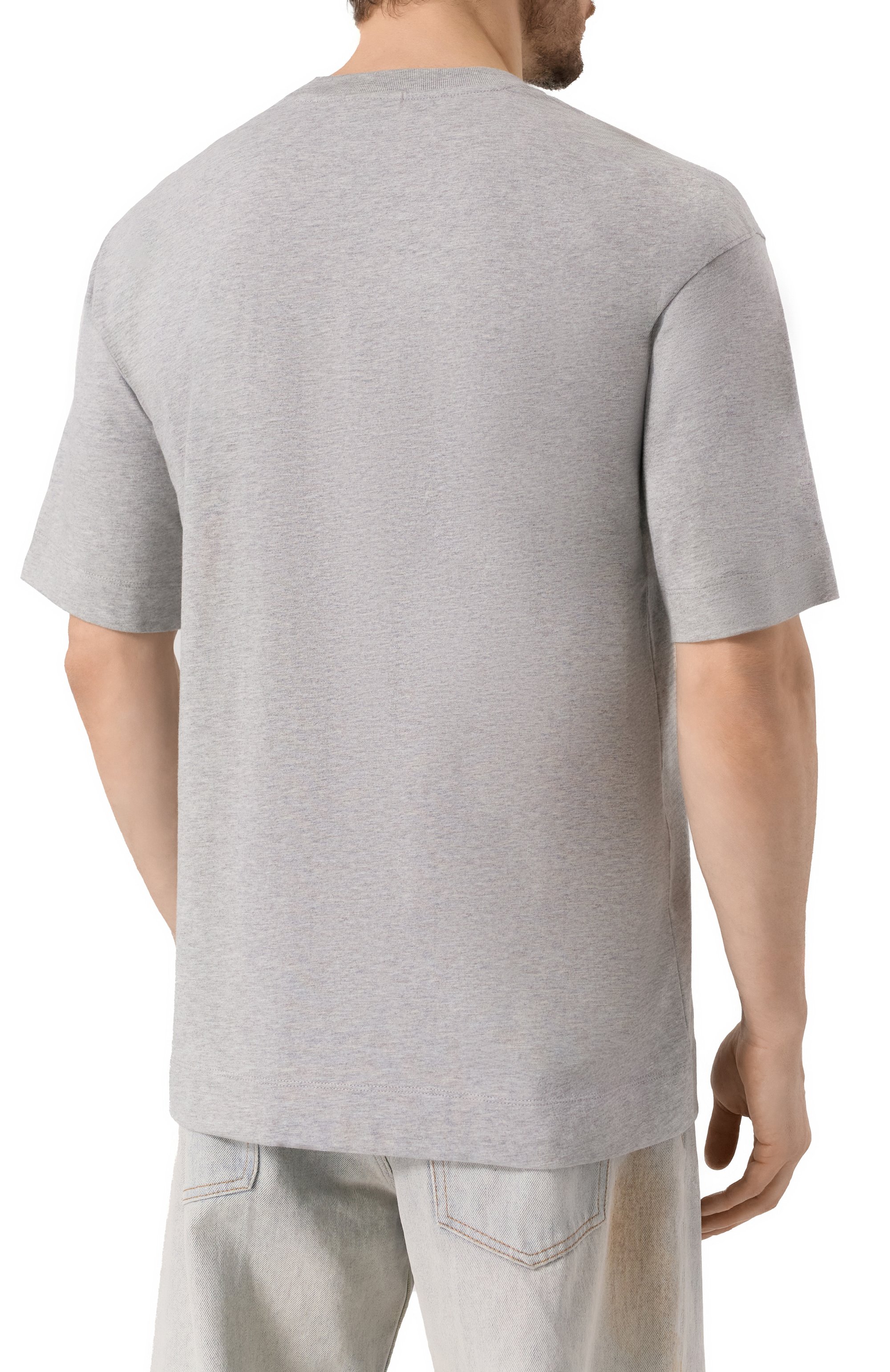 Хлопковая футболка DRIES VAN NOTEN, арт. 251-021111-1603, фото 4