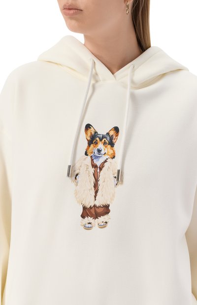 Худи FLASHIN кремового цвета по цене 19800 руб., арт. FF25HDOK, фото 5 Худи FLASHIN, арт. FF25HDOK, фото 5