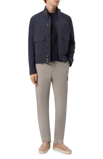 Мужская хлопковая футболка BRUNELLO CUCINELLI, арт. M0B131328G