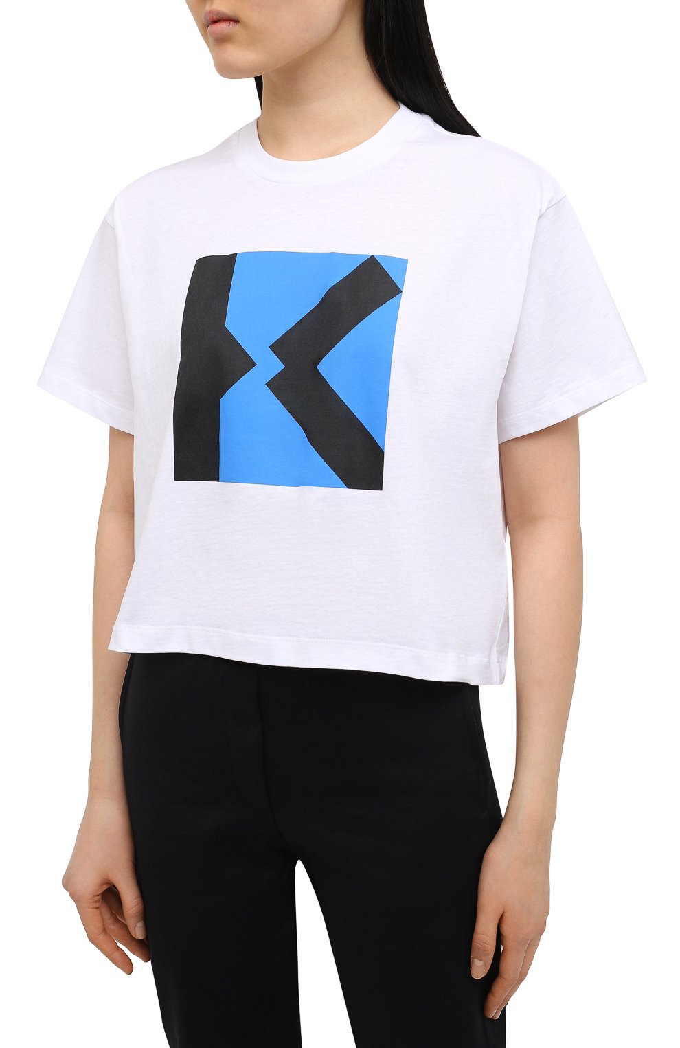 Хлопковая футболка kenzo sport KENZO, арт. FB52TS6904SJ, фото 3