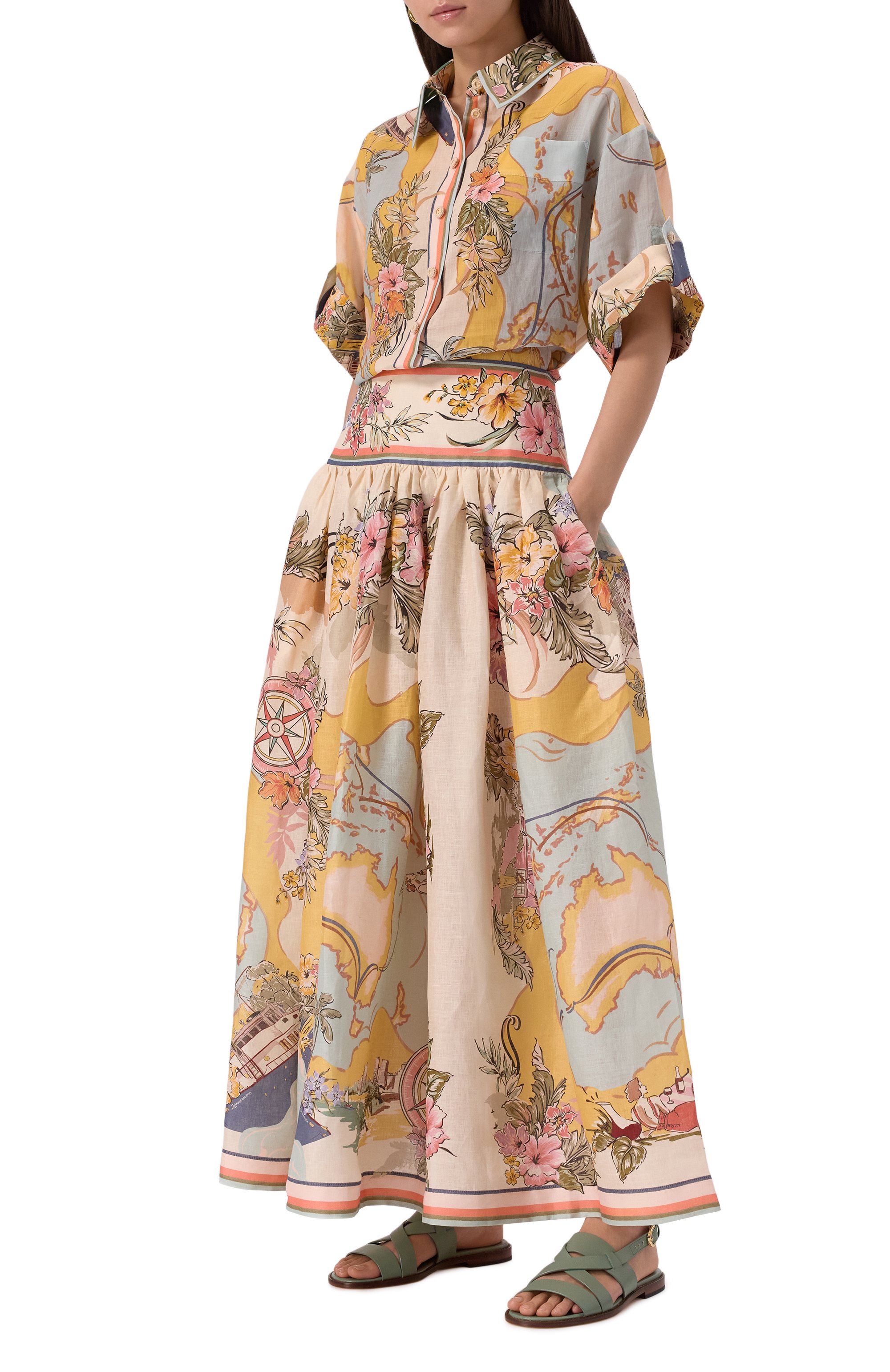 Кожаные сандалии DOUCAL'S, арт. DD8775MARNUF247M, фото 2