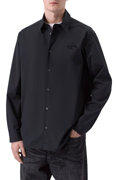 Хлопковая рубашка DIESEL, арт. A20472/0GSBH, фото 3