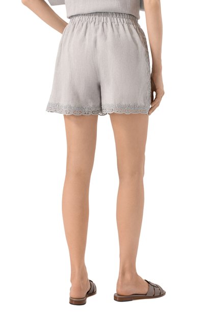 Шорты изо льна и вискозы MAURIZIO, арт. W01150179, фото 4