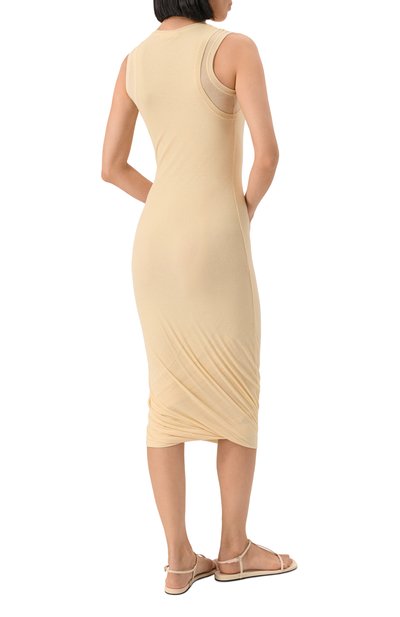 Хлопковое платье JIL SANDER, арт. J02CT0505/J20249, фото 4