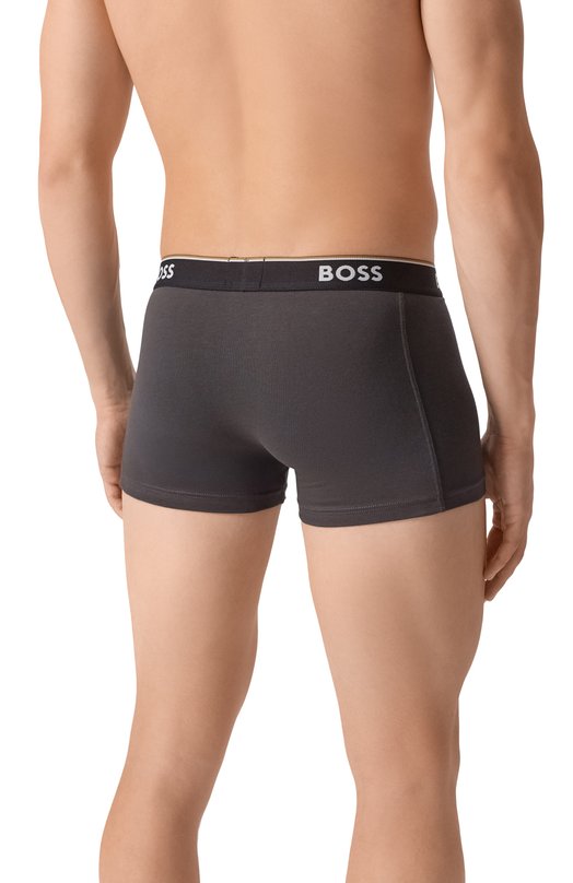 Комплект из трех боксеров BOSS 50531701 Чёрный  50531701 Фото 7