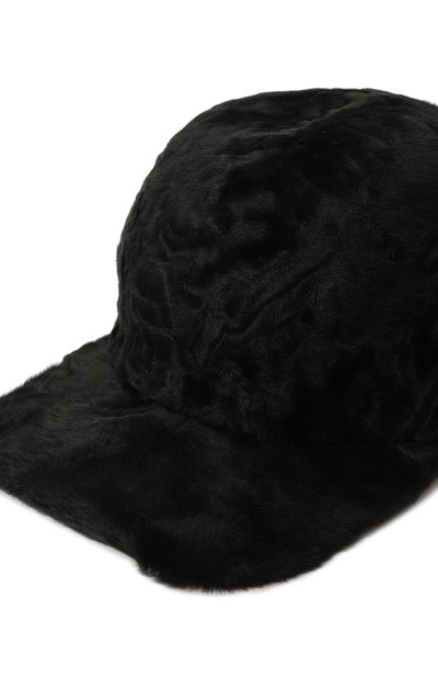 Бейсболка из меха каракуля VICTORIA KUSENKOVA, арт. 387100002003, фото 4