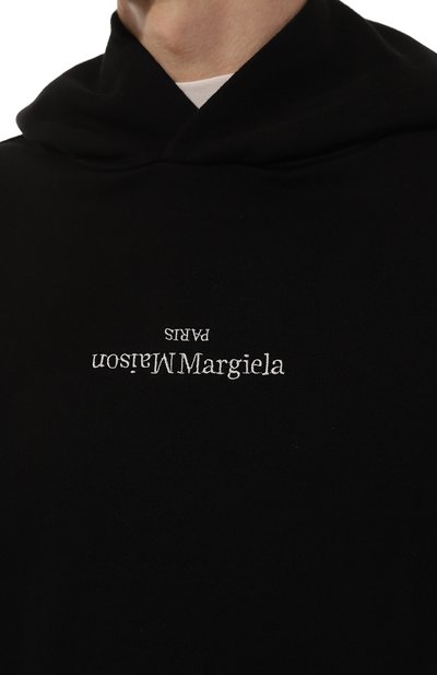 Хлопковое худи MAISON MARGIELA, арт. S50GU0167/S25503, фото 5