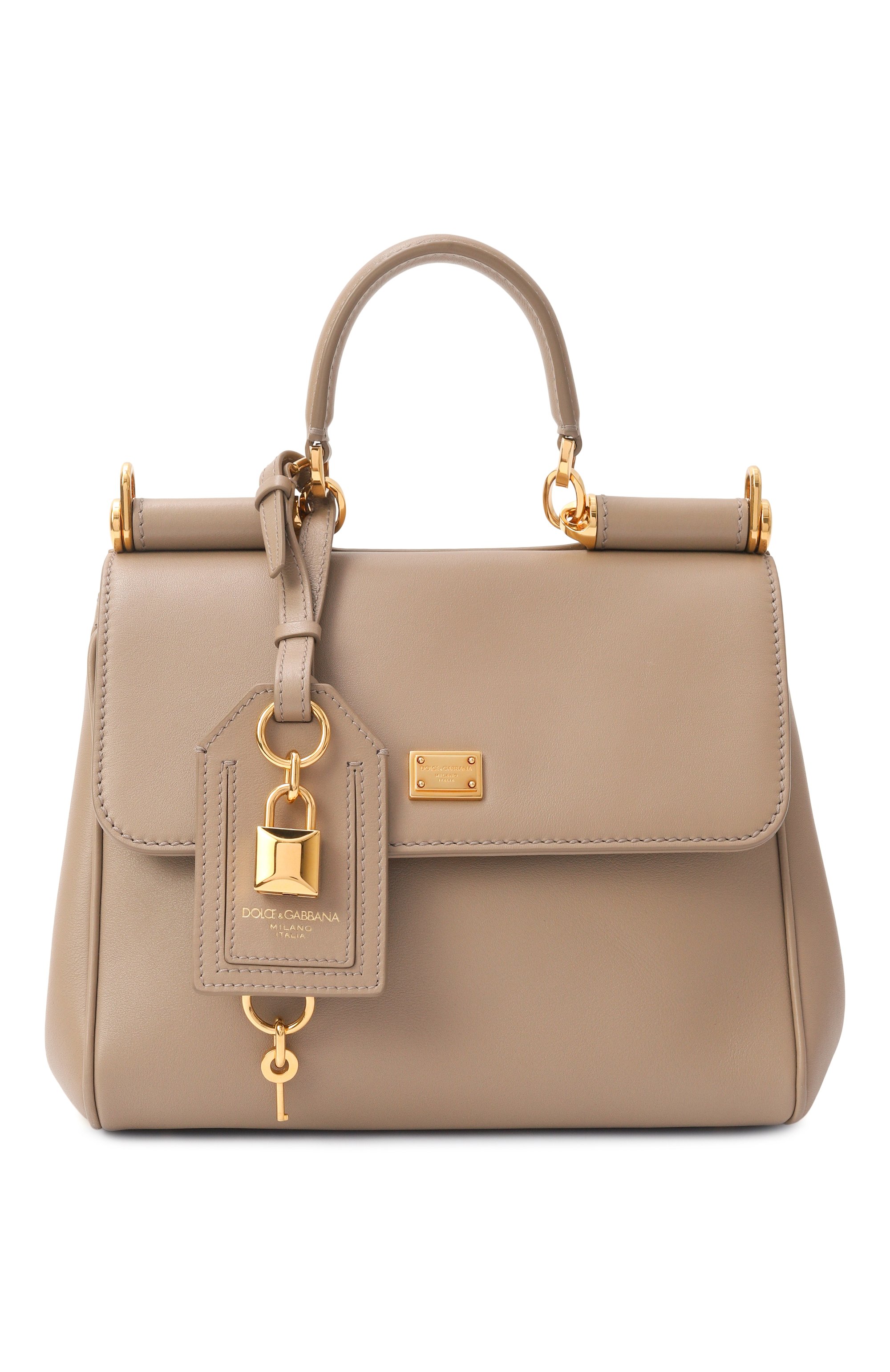 Сумка my sicily DOLCE & GABBANA бежевого цвета по цене 299500 руб., арт. BB7781/B7321, фото 1 Сумка my sicily DOLCE & GABBANA, арт. BB7781/B7321, фото 1