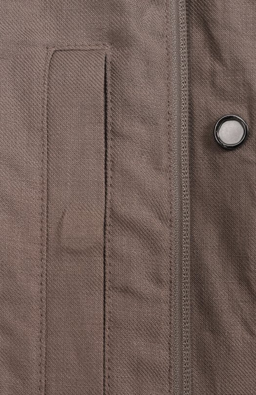 Льняная куртка Corneliani 2525P5-2520152 Бежевый  2525P5-2520152 Фото 7