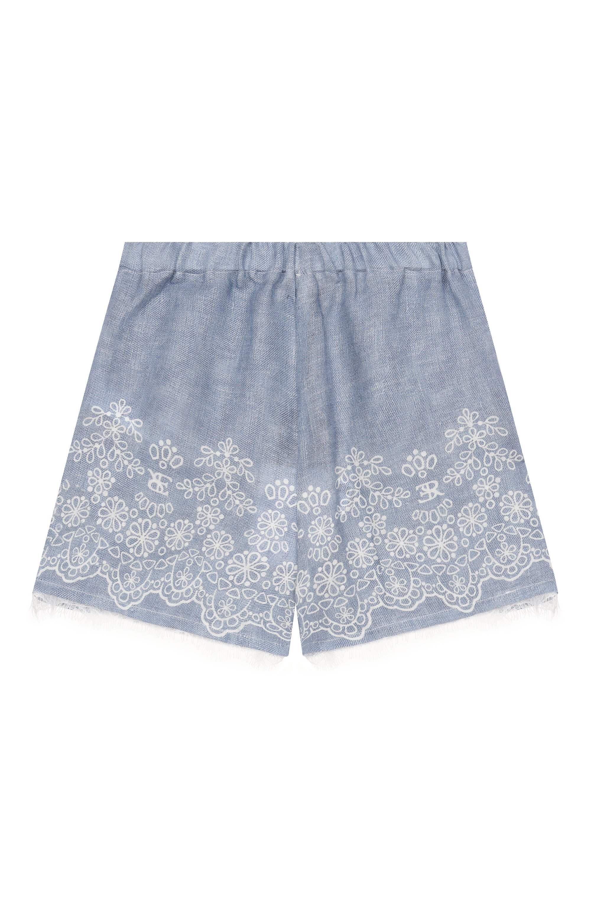 Льняные шорты ERMANNO SCERVINO, арт. Z1G414, фото 2