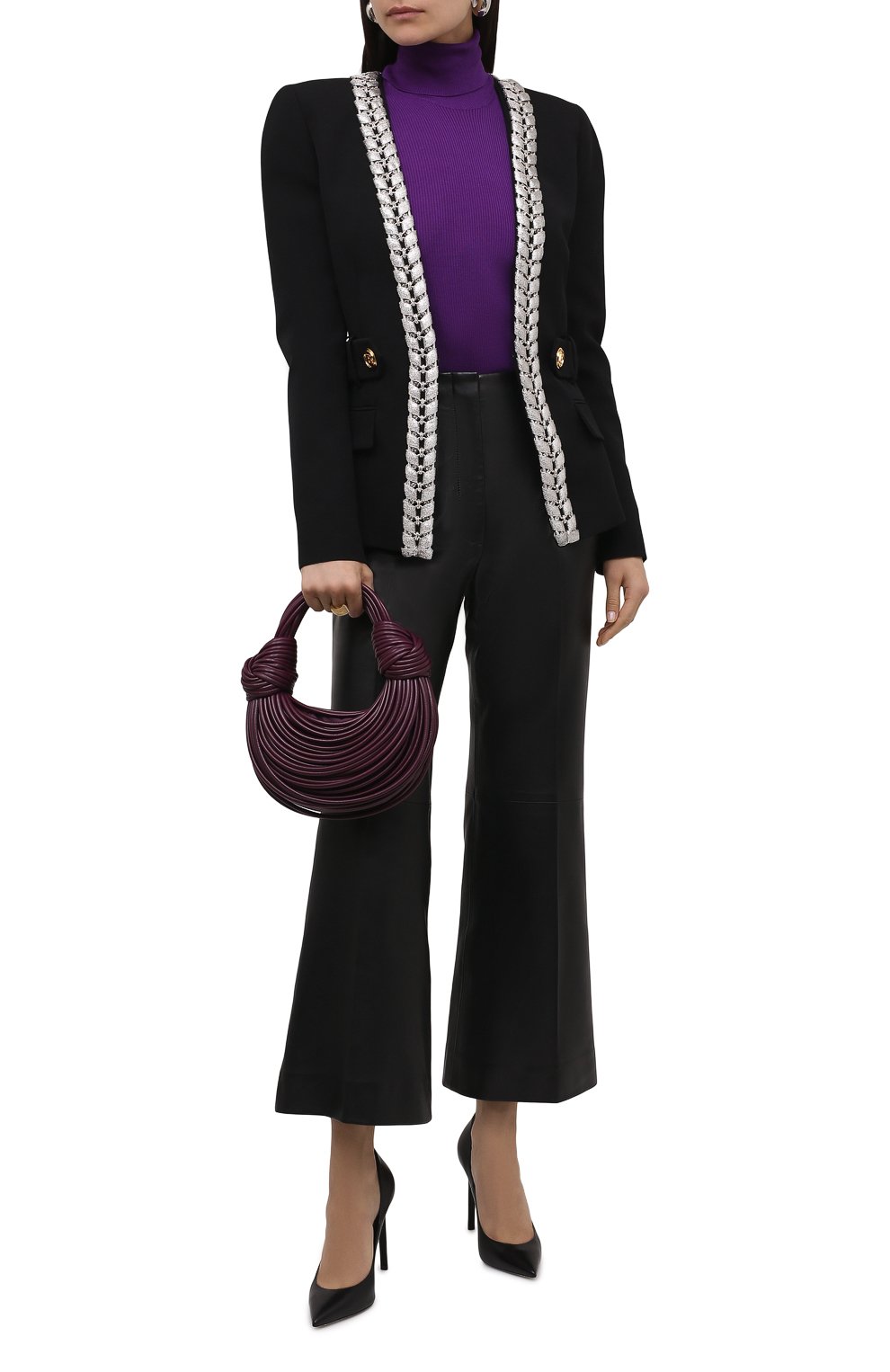 Шерстяной жакет BALMAIN, арт. WF0SI151/P100, фото 2