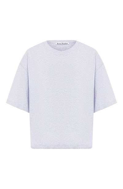 Женская хлопковая футболка ACNE STUDIOS, арт. AL0092