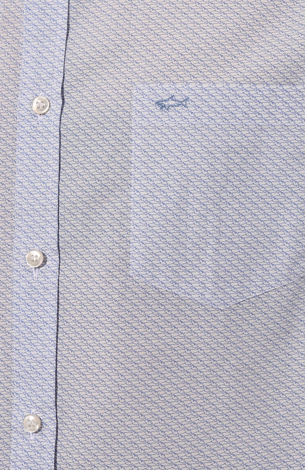 Хлопковая рубашка PAUL&SHARK, арт. C0P3052, фото 5