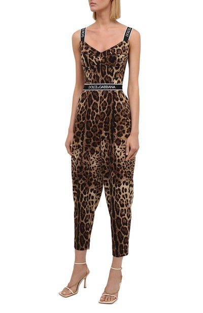 Шелковый комбинезон DOLCE & GABBANA, арт. F6R7IT/FSADD, фото 3