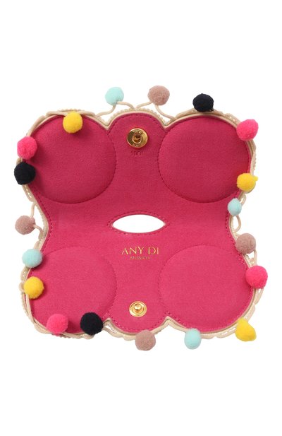 Текстильный футляр для очков ANY DI, арт. SP101603 DIAM0ND FACE P0MP0N, фото 3