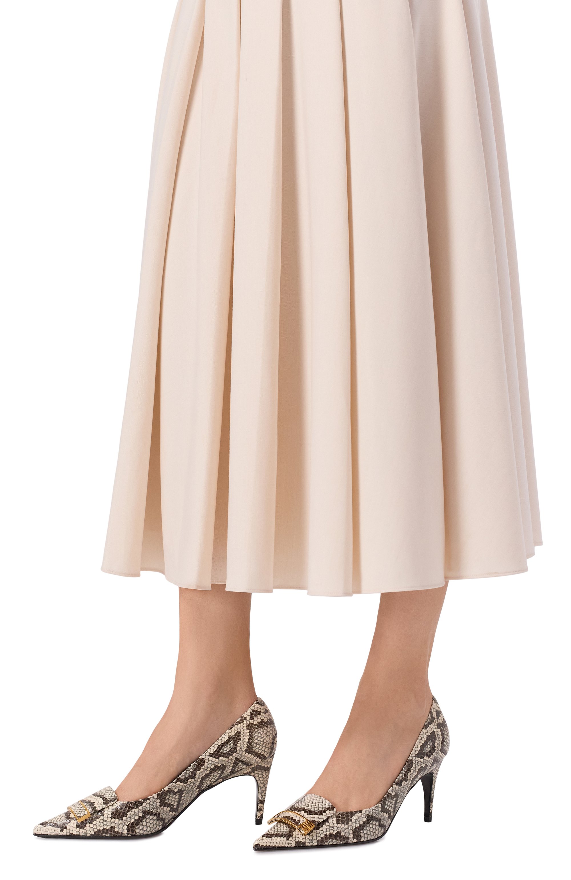 Кожаные туфли evolve 75 SERGIO ROSSI серого цвета по цене 99050 руб., арт. B14490/MCAS32, фото 2 Кожаные туфли evolve 75 SERGIO ROSSI, арт. B14490/MCAS32, фото 2