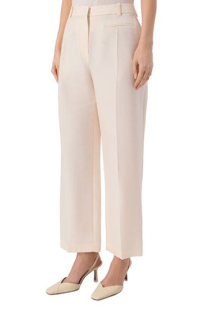 Брюки из шерсти и шелка 12 STOREEZ, арт. 137104, фото 3