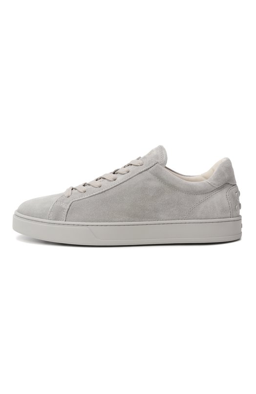 Замшевые кеды Tod’s XXW04L0HZ40/M8W Серый  XXW04L0HZ40/M8W Фото 4