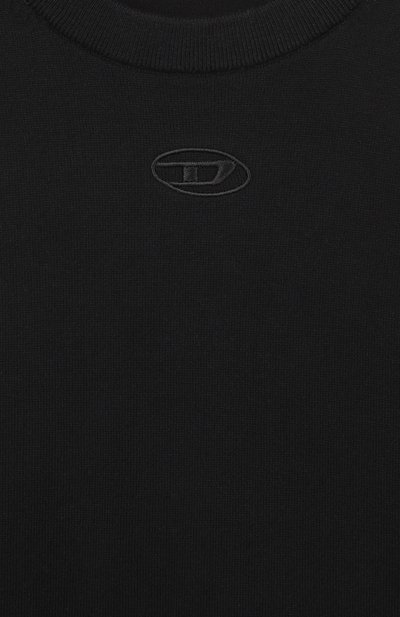 Хлопковый пуловер DIESEL, арт. J02277/RLAXU, фото 3