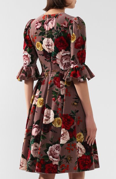 Хлопковое платье DOLCE & GABBANA, арт. F6F5RT/FSWBS, фото 4