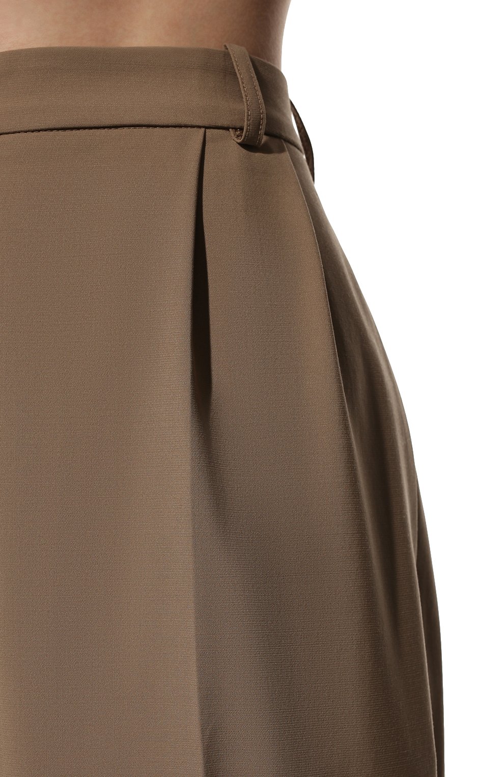 Шерстяные брюки AGREEG темно-бежевого цвета по цене 129000 руб., арт. 14053202, фото 5 Шерстяные брюки AGREEG, арт. 14053202, фото 5