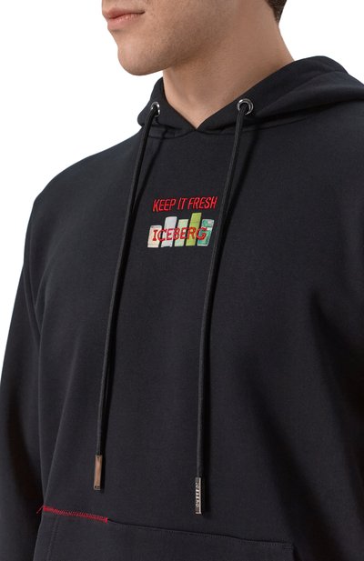 Хлопковое худи ICEBERG, арт. E021/6300, фото 5