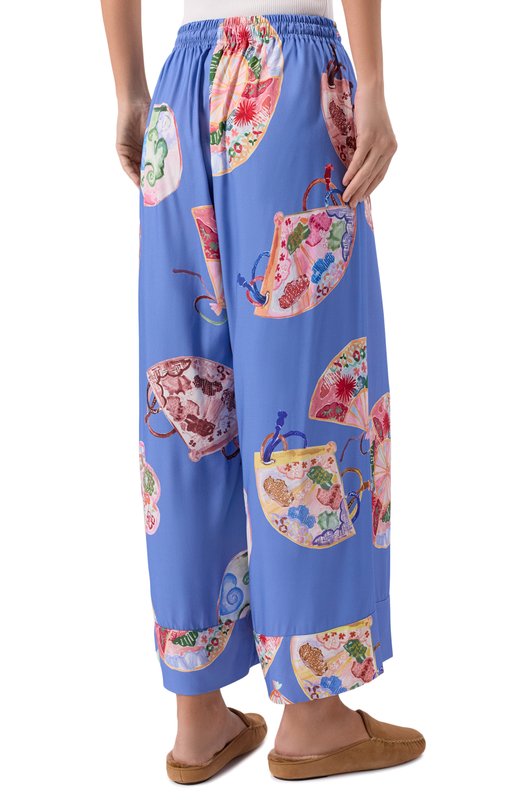 Пижама из вискозы Any Wowzers HAIKU02-TBLUE Голубой  HAIKU02-TBLUE Фото 6