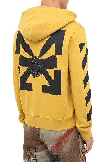 Хлопковое худи OFF-WHITE, арт. 0MBB034F20FLE0091610, фото 4