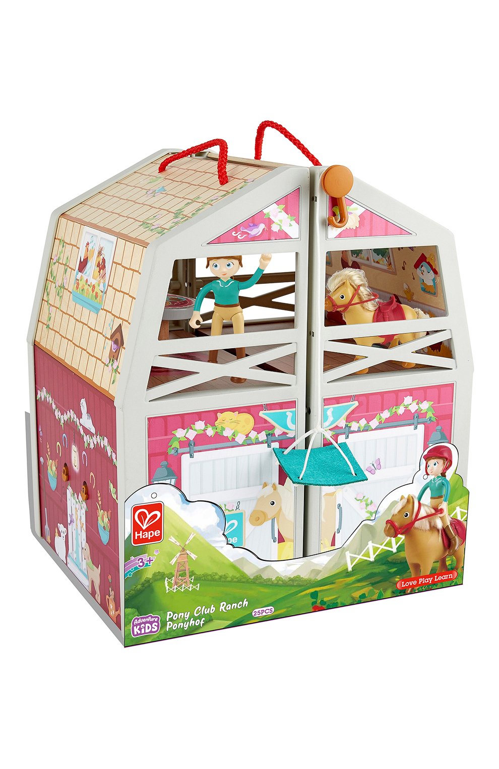 Игрушка кукольный домик ферма HAPE, арт. E3409_HP, фото 1