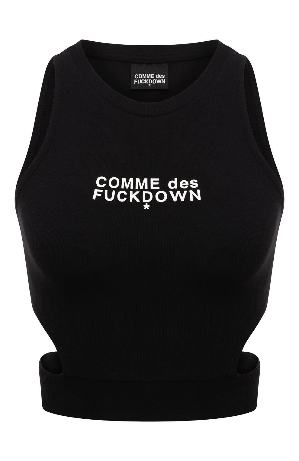  Хлопковая майка COMME DES FUCKDOWN, арт. CFABW00029, фото 1