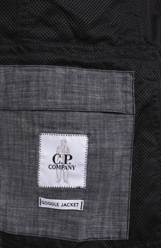 Хлопковая куртка C.P. Company 18CM0W154A110288W Синий  18CM0W154A110288W Фото 7