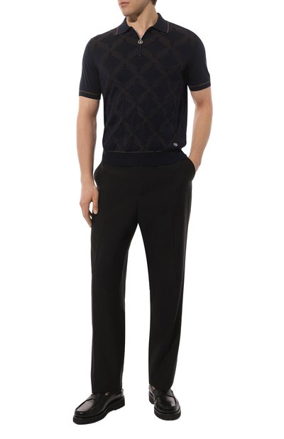 Поло из шелка и хлопка STEFANO RICCI, арт. K818046P31/F23174, фото 2