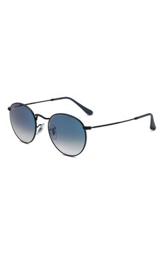 Женские солнцезащитные очки RAY-BAN голубого цвета, арт. 3447-006/3F | Фото 1 (Региональные ограничения белый список (Axapta Mercury): Не проставлено; Нос: Не проставлено; Тип очков: С/з; Материал: Металл; Оптика Гендер: оптика-женское; Очки форма: Круглые)