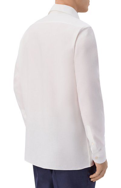 Льняная рубашка COLOMBO, арт. CM00375/T0655-U, фото 4