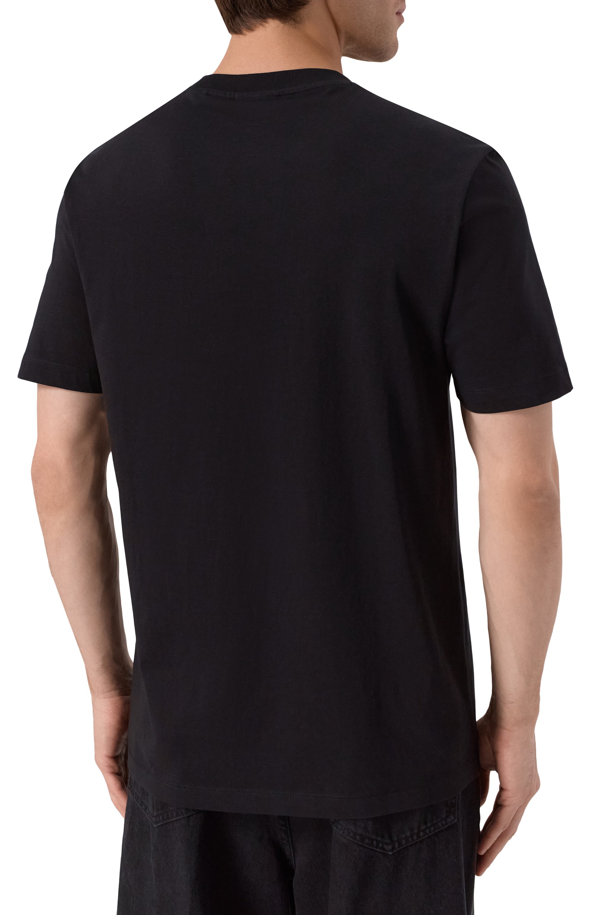 Хлопковая футболка HUGO, арт. 50542784, фото 4