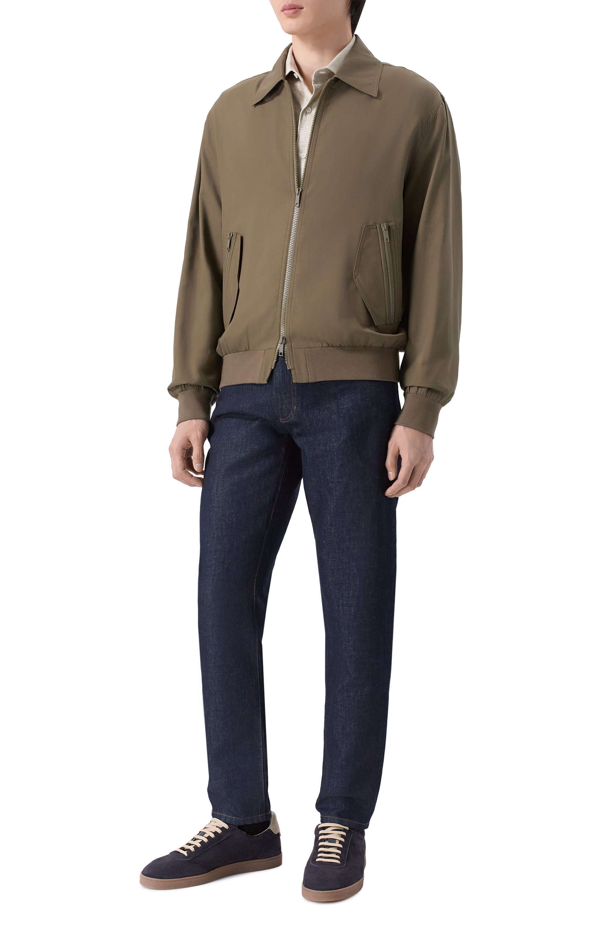 Льняная рубашка MVST, арт. SLIM/GABRIELLE/R0UND/800-JERSEY, фото 2