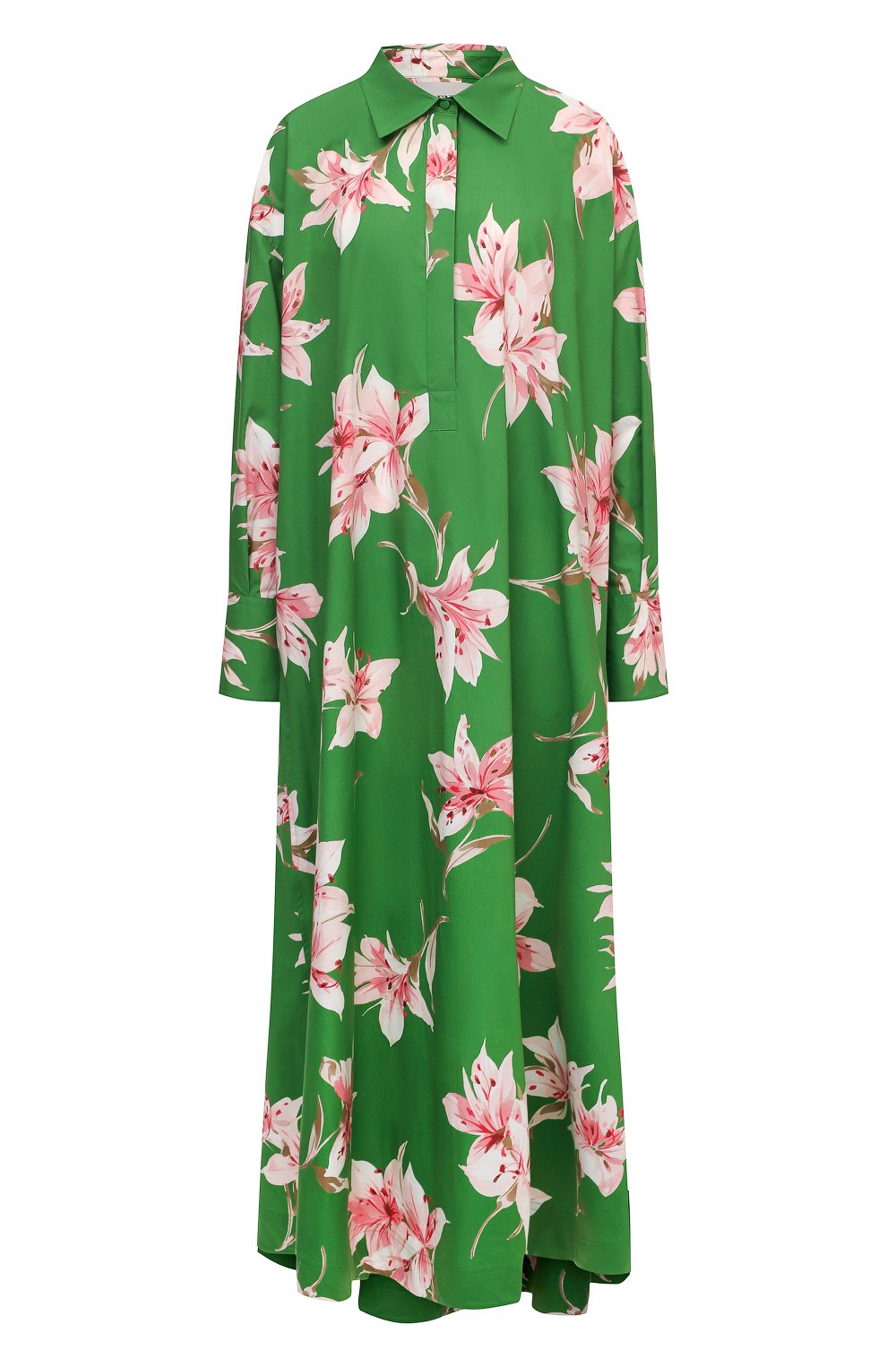 Хлопковое платье VALENTINO, арт. VB0VDBU66DC, фото 1