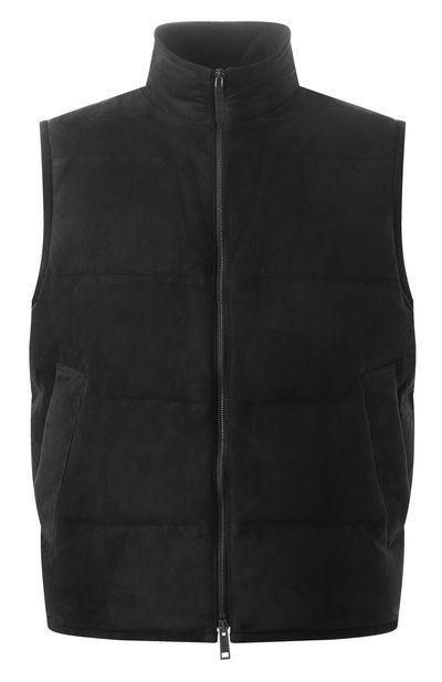 Мужской замшевый жилет ZEGNA, арт. E184/UEPVMA8