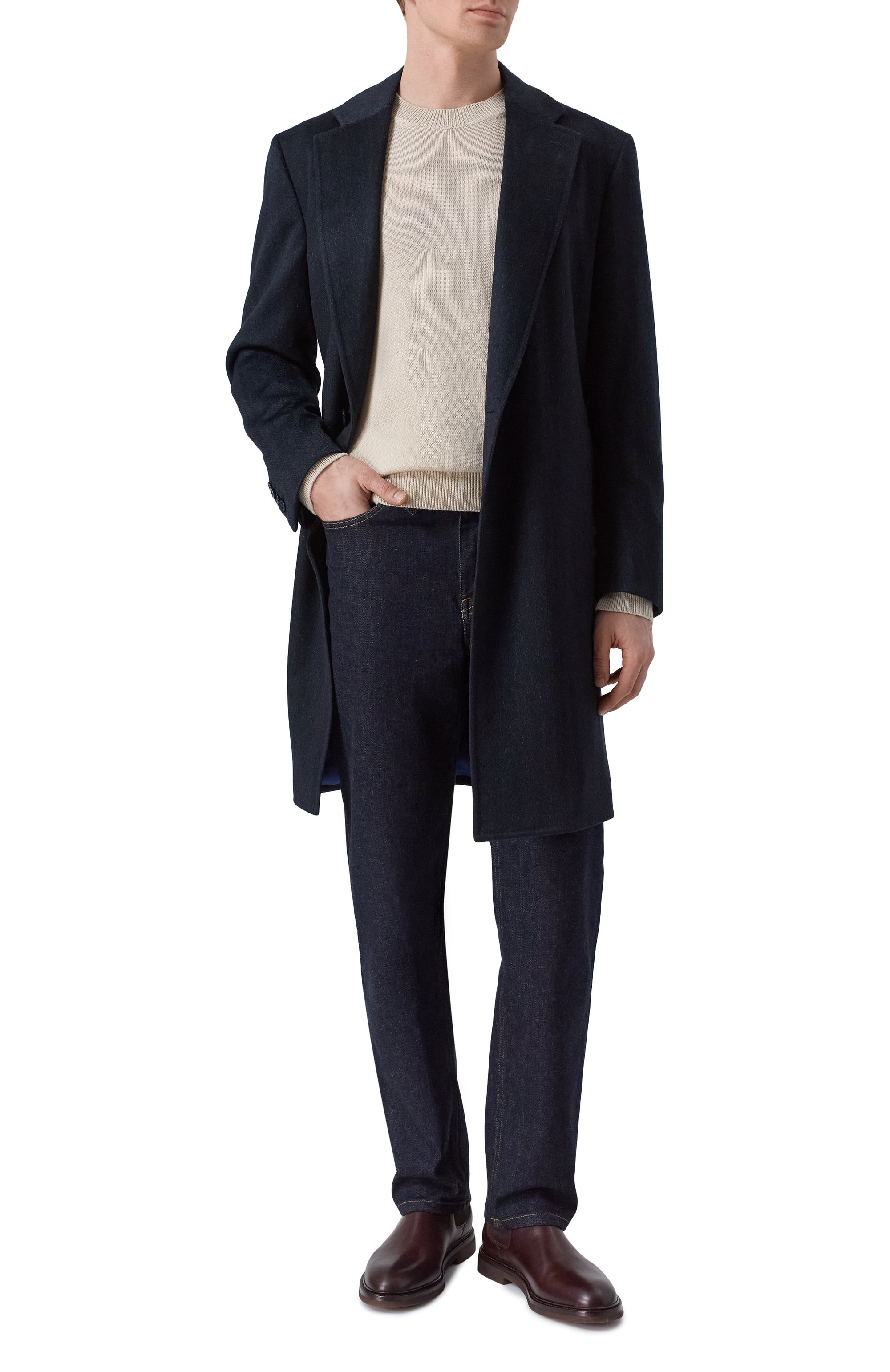 Кашемировое пальто STEFANO RICCI, арт. M1ZF992001/C131HA, фото 2