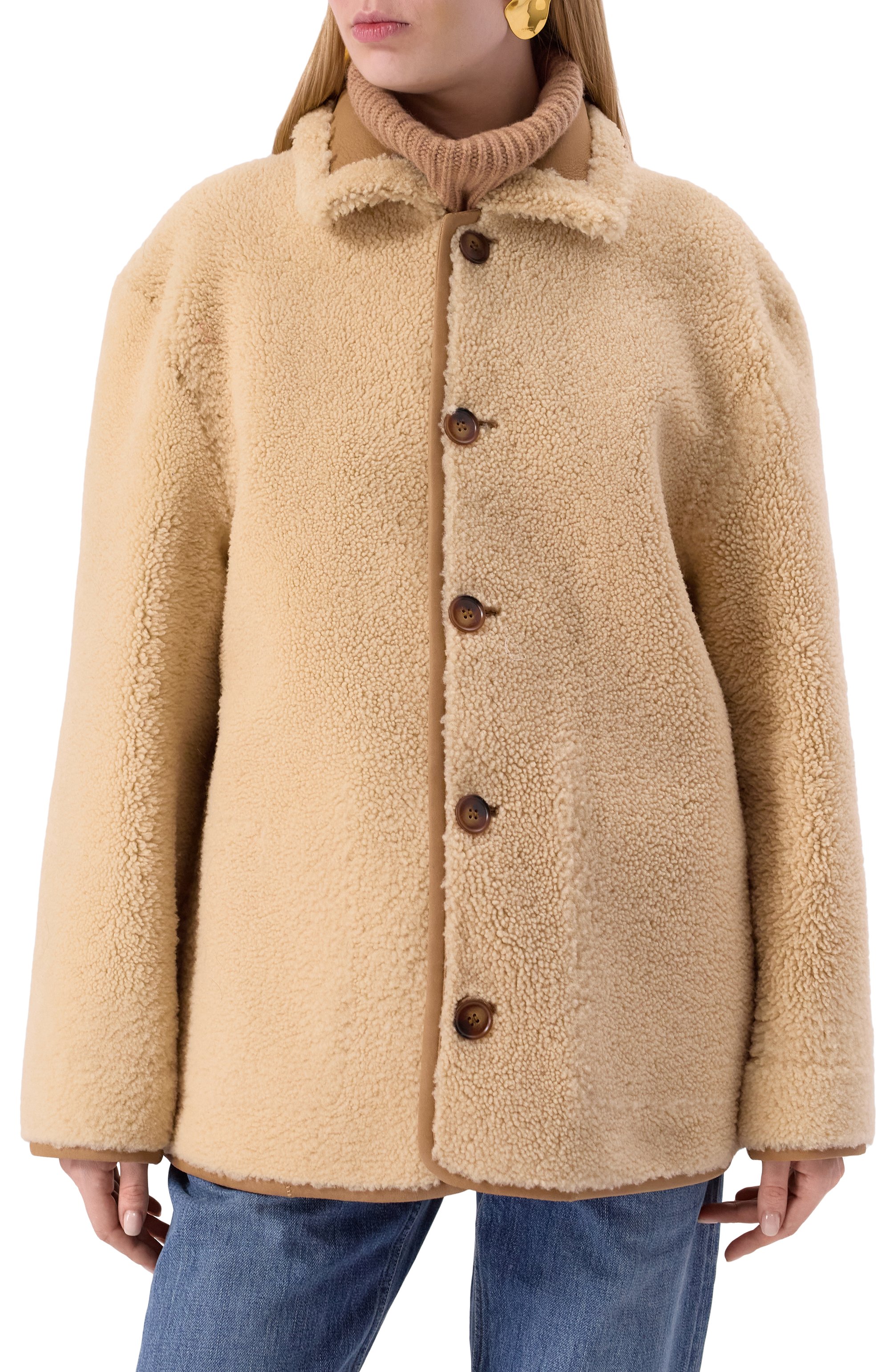 Двусторонняя дубленка MASLOV, арт. SD032, фото 8