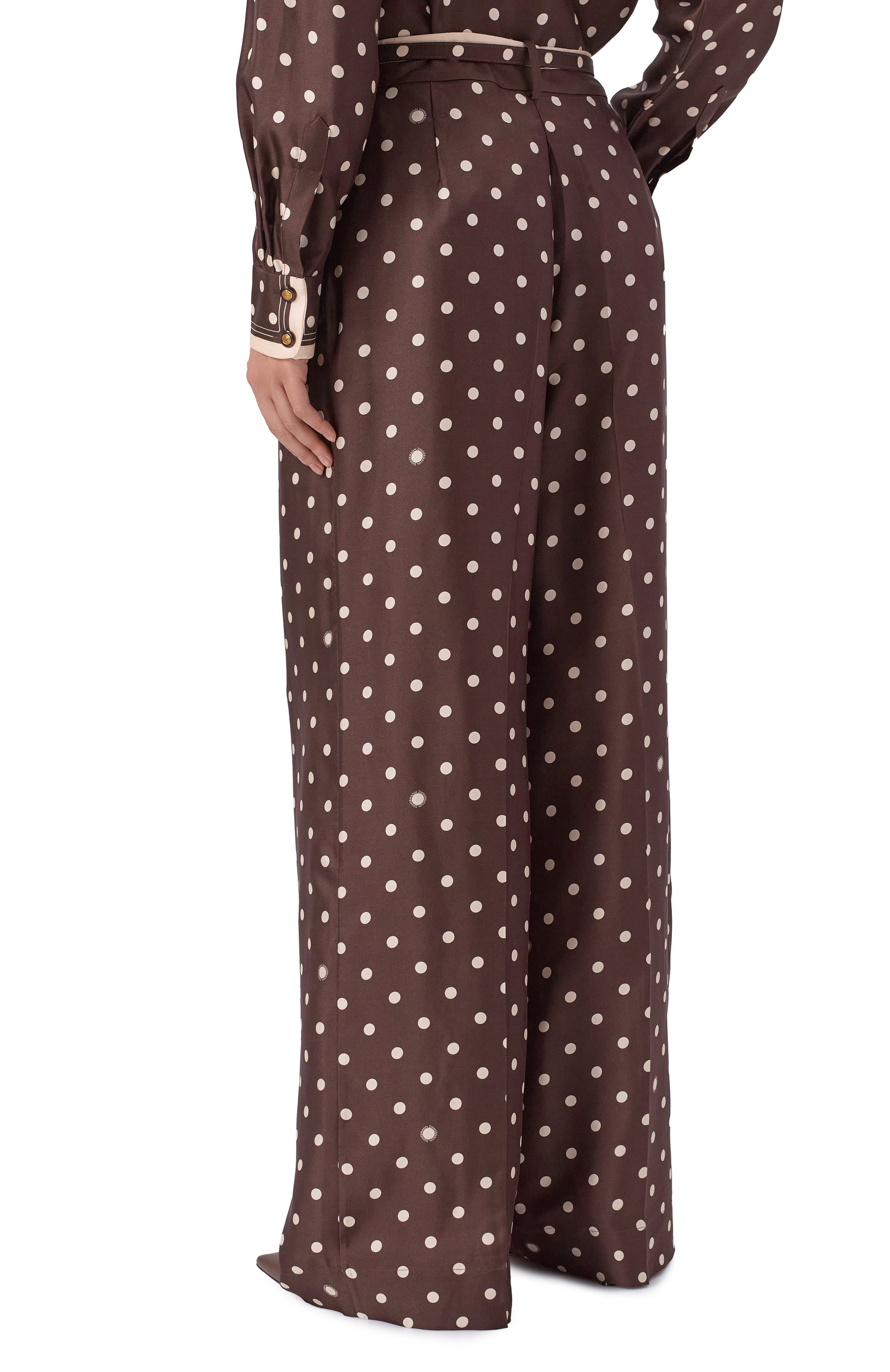 Шелковые брюки ZIMMERMANN, арт. 8883PS26R, фото 4