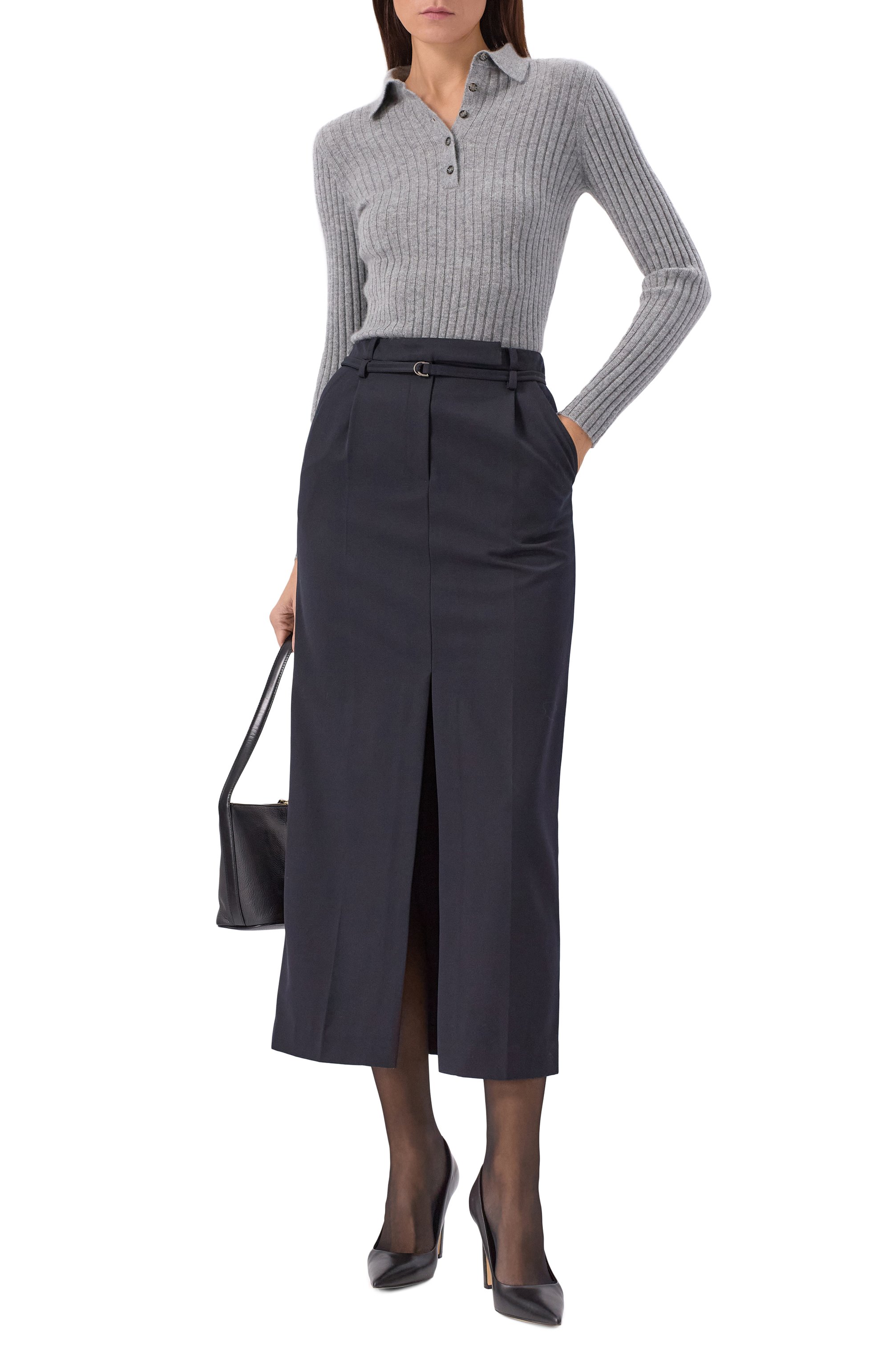 Кашемировое поло ALLUDE, арт. 255/11143, фото 2