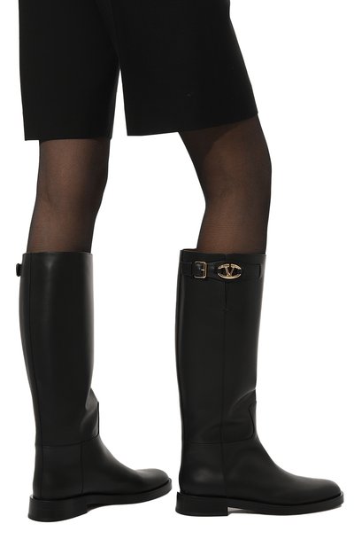 Кожаные сапоги vlogo VALENTINO, арт. 5W2S0JK9/EEY, фото 3