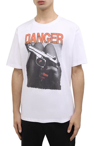 Хлопковая футболка BISIBIGLIO, арт. DANRED PIST0L/RIF (C0TT0NE PESANTE), фото 3