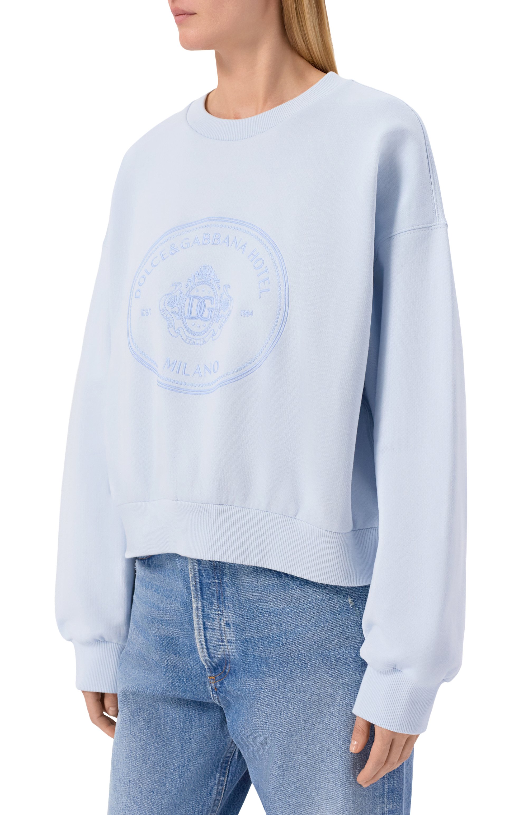 Хлопковый свитшот DOLCE & GABBANA, арт. F9Q92Z/GDDM0, фото 3