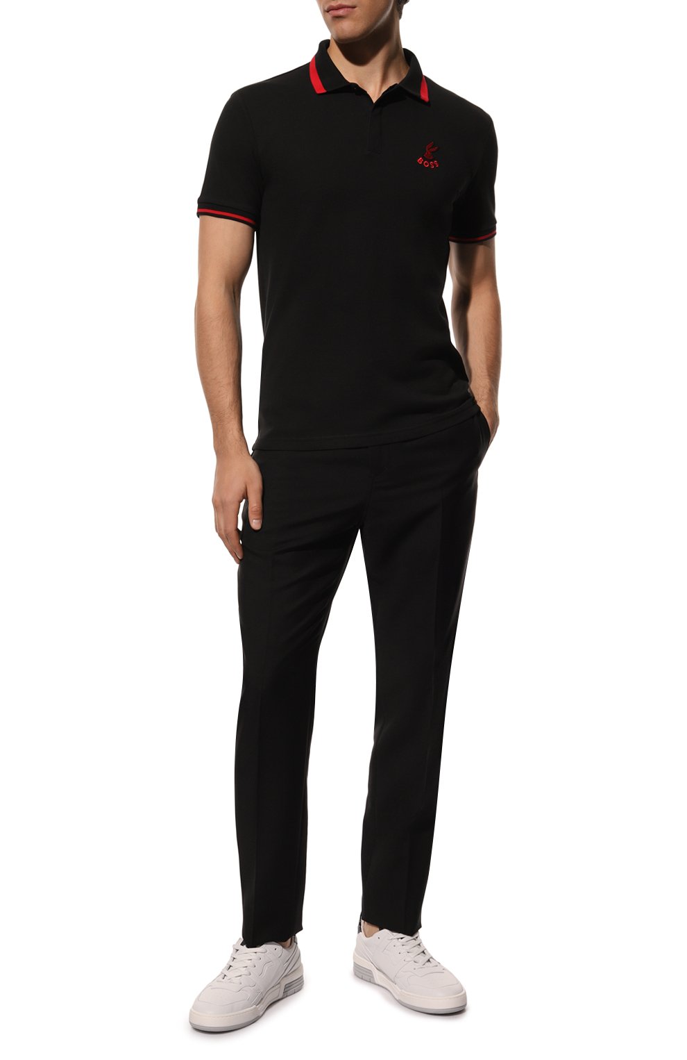 Хлопковое поло looney tunes x boss BOSS, арт. 50485406, фото 2