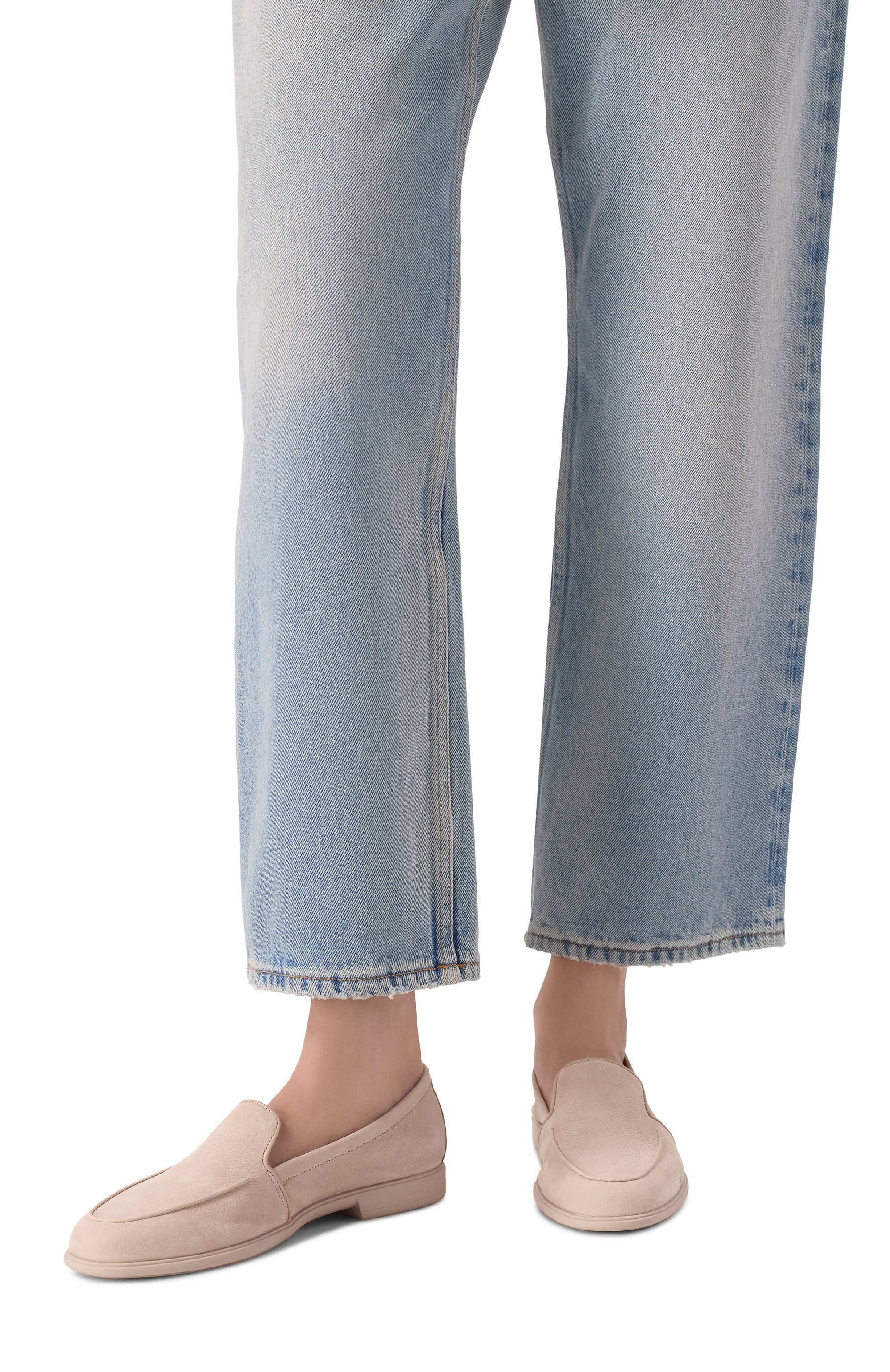 Лоферы из нубука SANTONI, арт. WULG72051GC2SPRX, фото 2