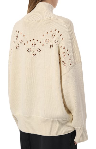 Шерстяной свитер CHLOÉ, арт. CHC23AMP23670, фото 4