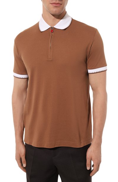 Хлопковое поло KITON, арт. UMK0231, фото 3