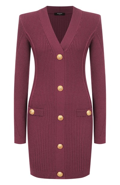 Женское платье из вискозы BALMAIN, арт. FF0R8033/KJ15